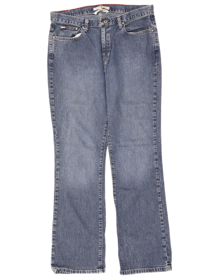 TOMMY HILFIGER Hipster Bootcut Jeans til kvinder W34 L31 Blå