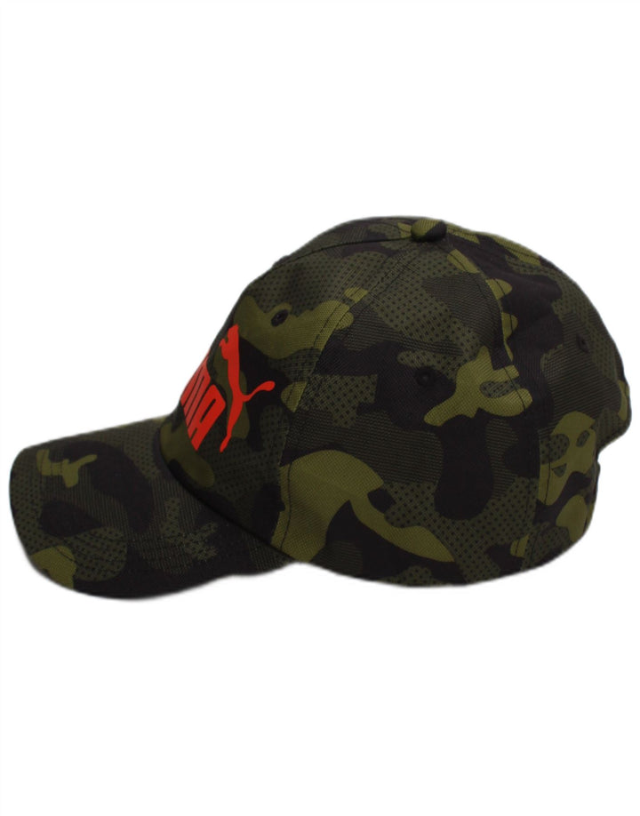 Puma Boys grafisk baseballkasket One Size grøn polyester