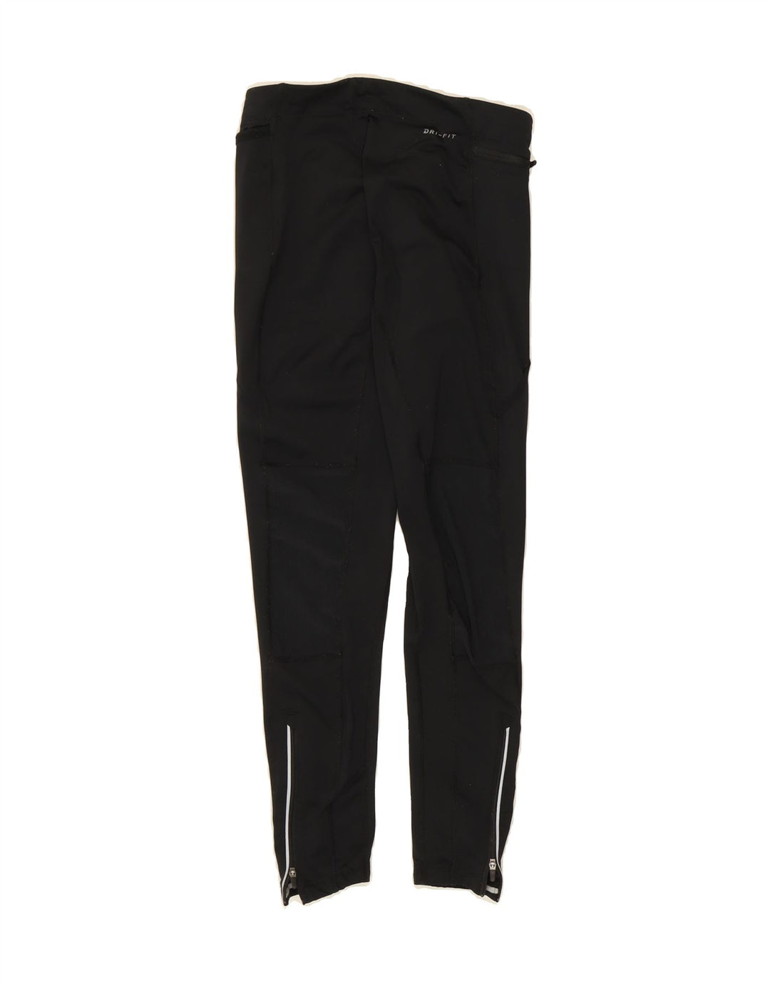 NIKE Womens Dri Fit Leggings UK 8 Small  Black Polyester Vintage Nike and Second-Hand Nike from Messina Hembry 