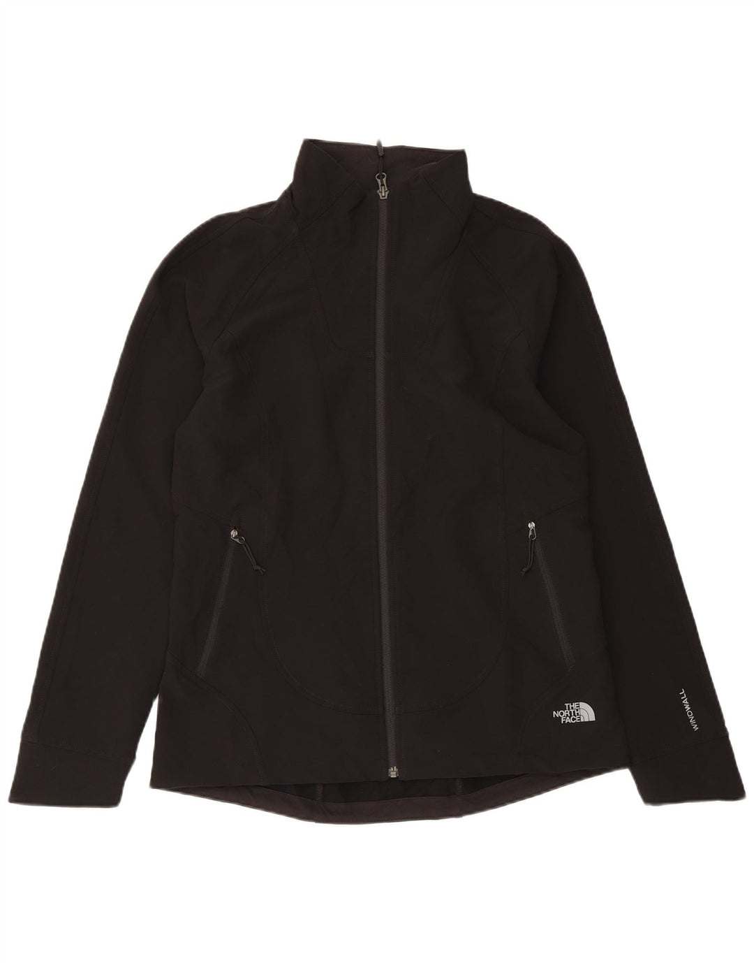 The North Face Womens træningsdragt Topjakke UK 14 Medium Sort Polyester
