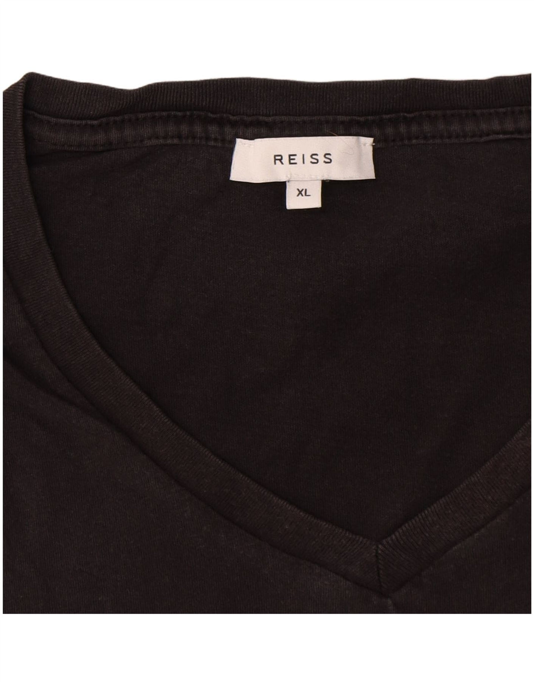 Reiss Herre T-Shirt Top XL Grå Bomuld