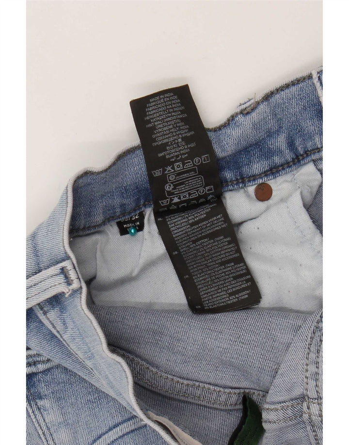 G-Star Herre Revend Distressed Slim Jeans W33 L32 Blå Bomuld