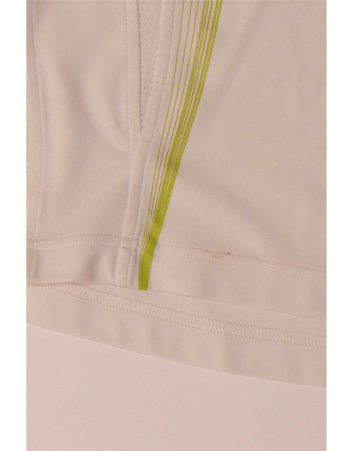 Adidas Boys Climacool T-Shirt Top 13-14 år Hvid Colourblock Polyester