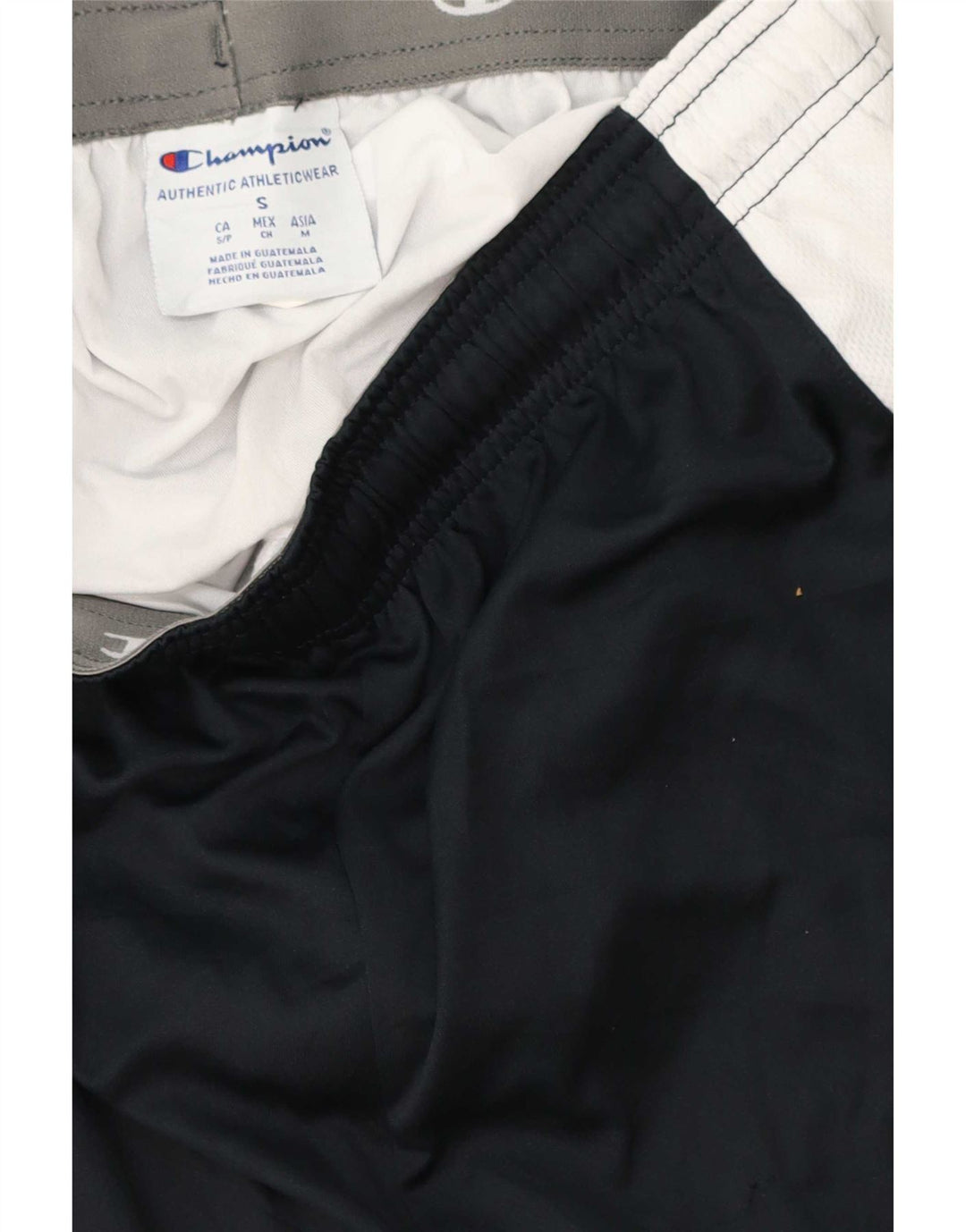 Champion Herre sportsshorts Small Navy Blue Colourblock Polyester