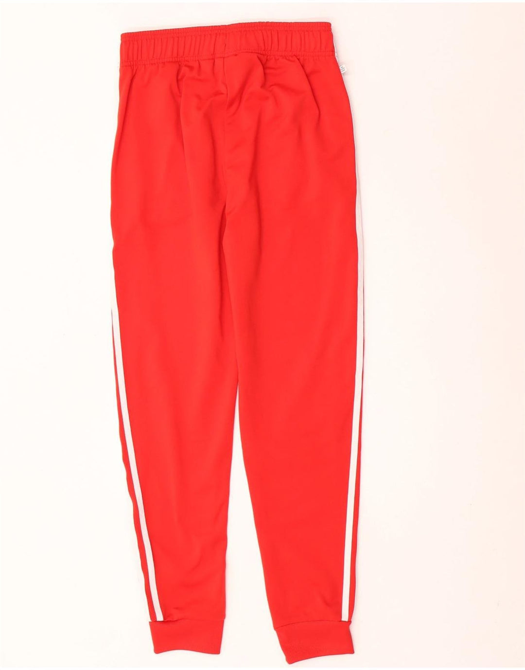Adidas Drenge Træningsdragt Bukser Joggers 13-14 År Rød Polyester
