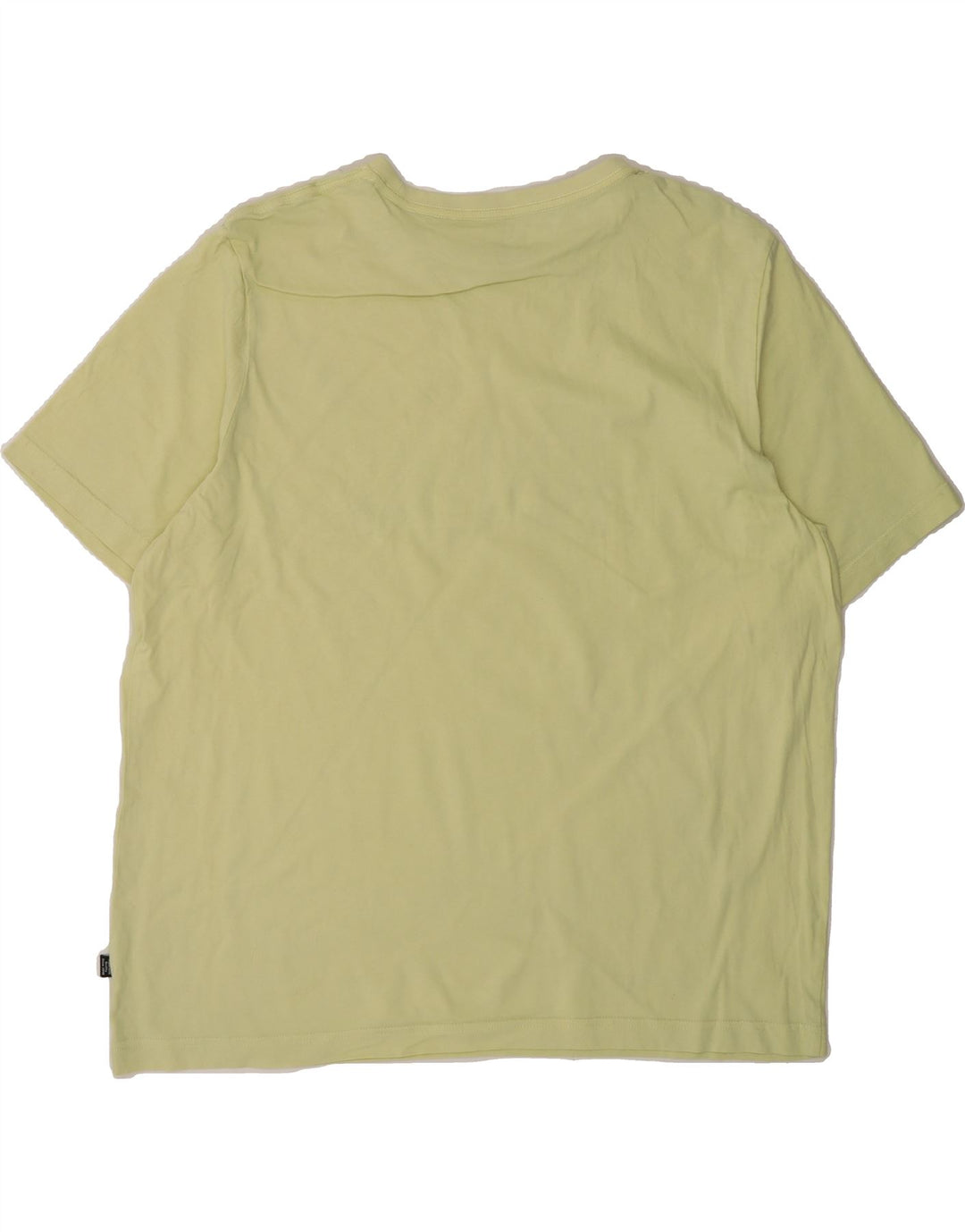 PUMA Mens Graphic T-Shirt Top XL Yellow Cotton Vintage Puma and Second-Hand Puma from Messina Hembry 