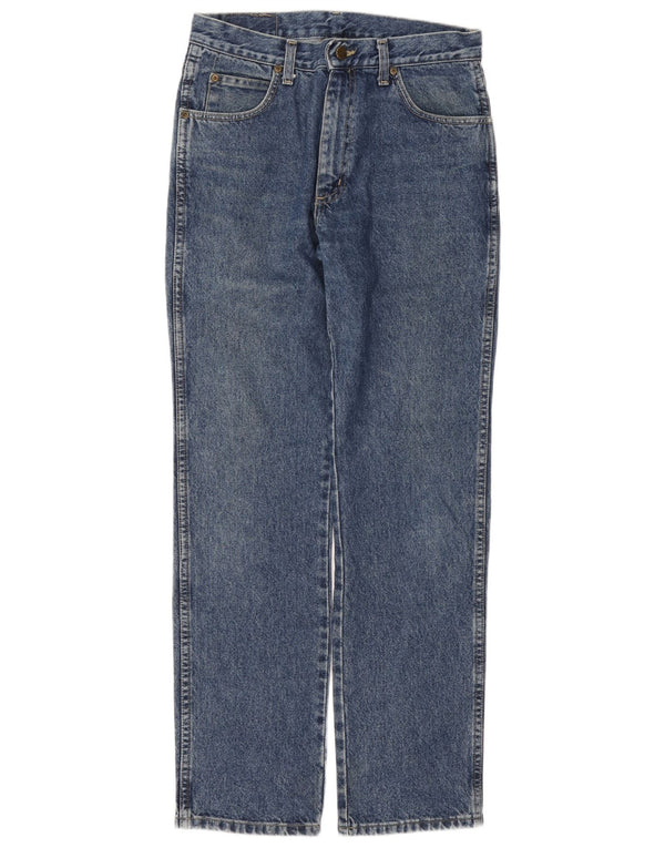 WRANGLER Herre Regular Fit Straight Jeans W32 L32 Blå Bomuld