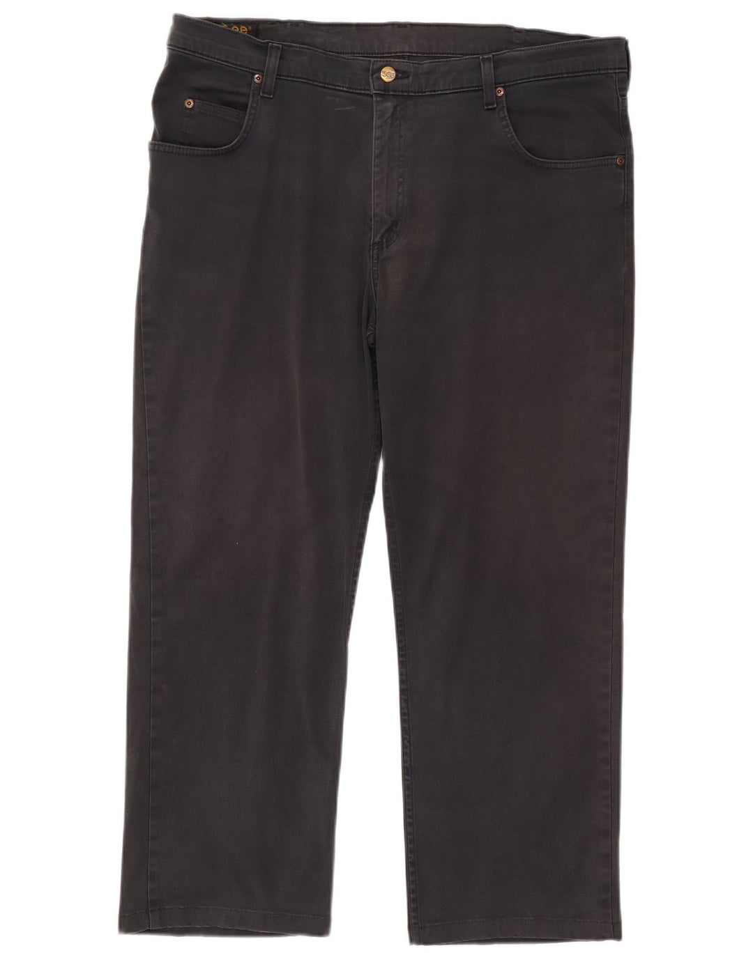 Lee Straight Casual Bukser til mænd W40 L27 Sort