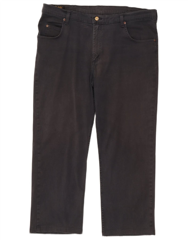 Lee Straight Casual Bukser til mænd W40 L27 Sort
