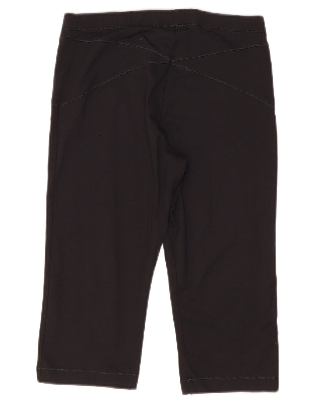 Adidas Dame Capri Leggings UK 12 Medium Sort Polyamid