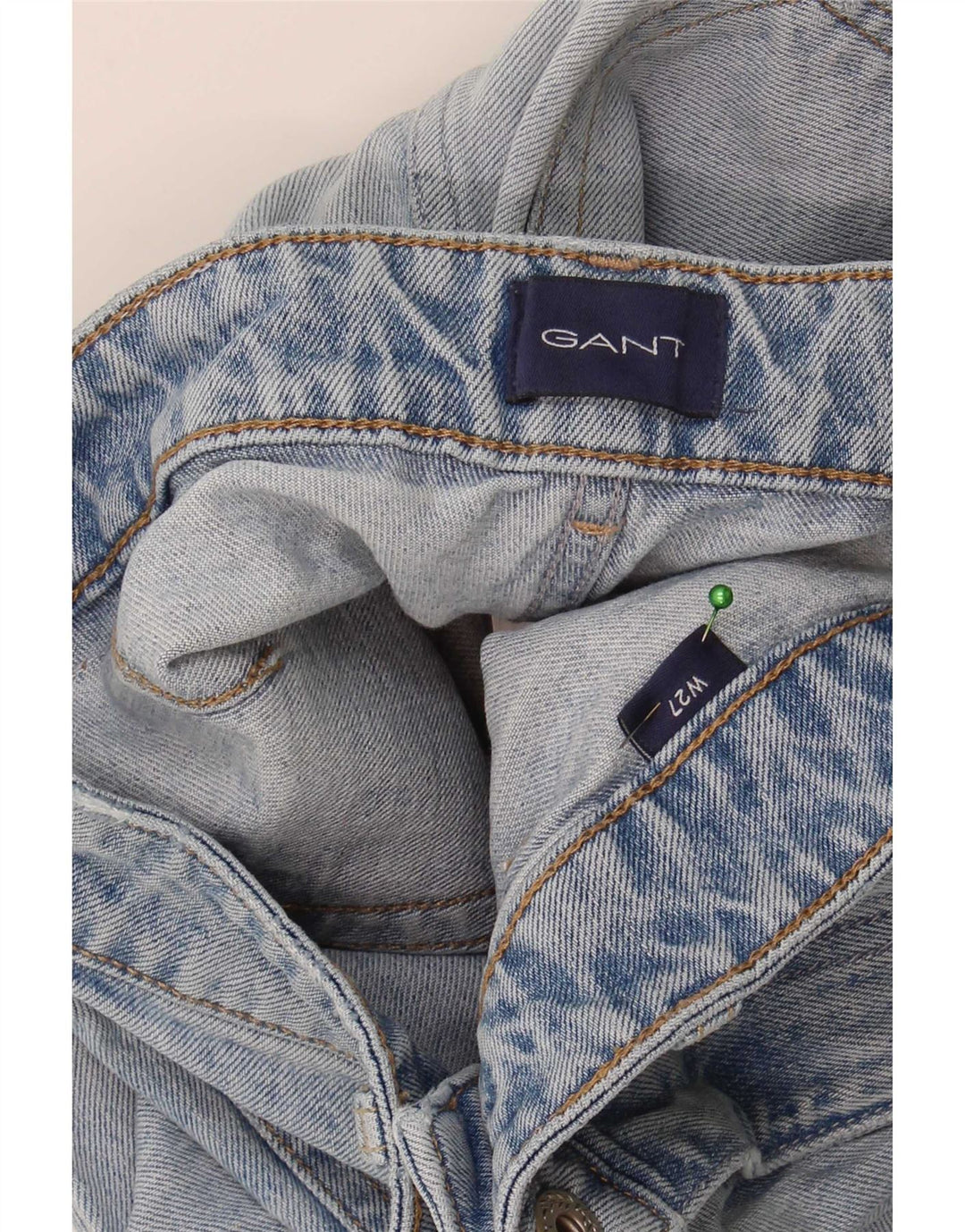 Gant lige jeans til kvinder W27 L27 blå bomuld