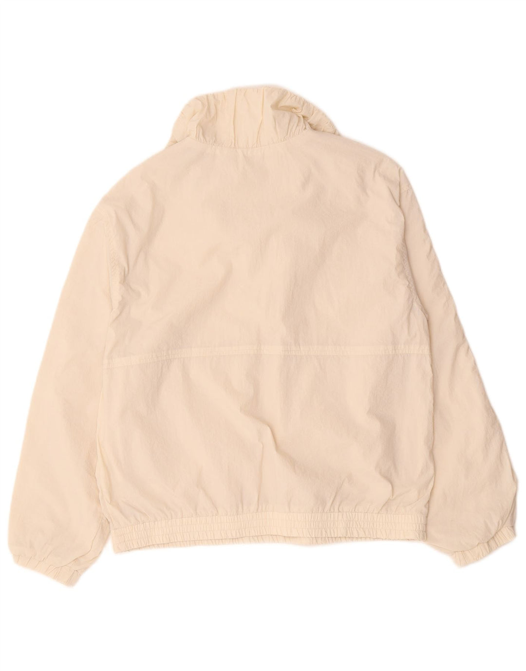 Zara Pige Pullover Regnjakke 13-14 År Hvid Nylon