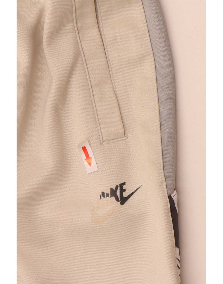 Nike Herre grafisk træningsdragt Bukser Joggers XS Beige Colourblock Polyester