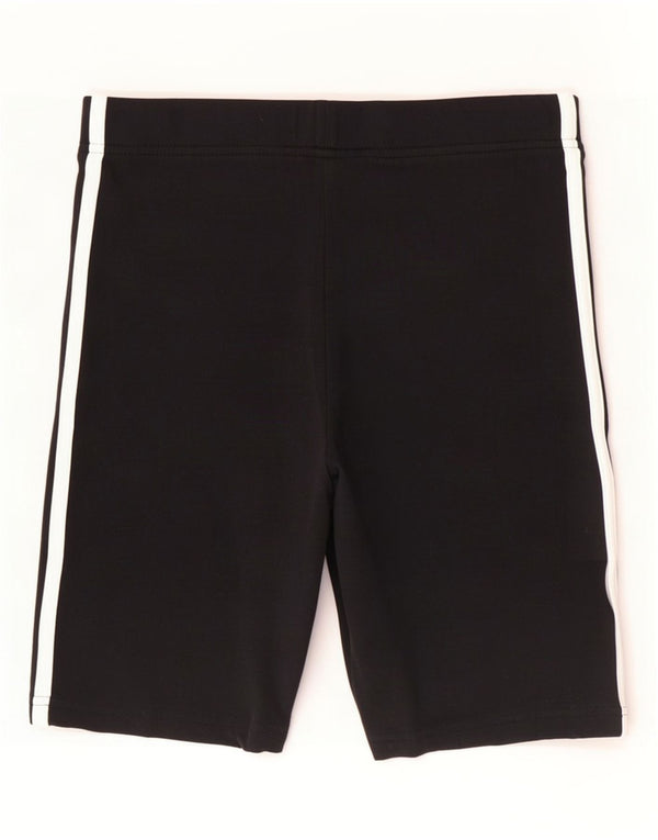 Adidas sportsshorts til kvinder UK 8/10 Small Black Bomuld