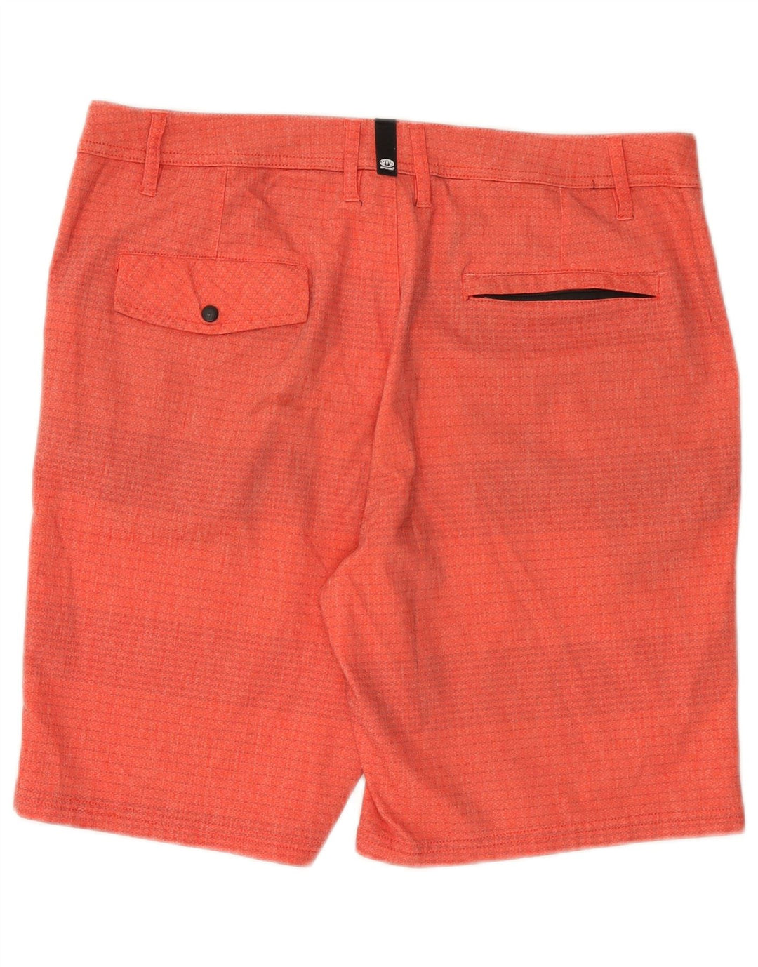 Animal Herre Chino Shorts W34 Large Orange Pinstripe Bomuld