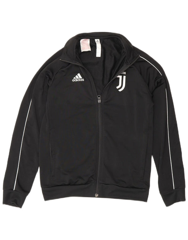 Adidas Boys Juventus Grafisk træningsdragt Topjakke 11-12 år Sort Sports