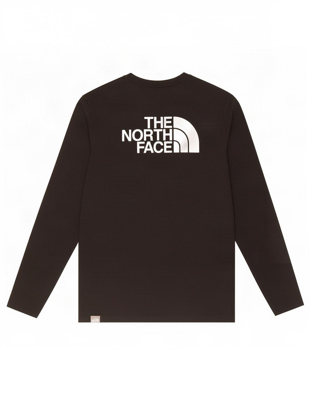 The North Face Herre Grafisk Top Langærmet Lille Sort Bomuld