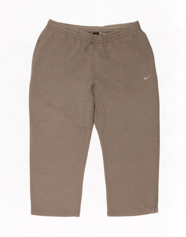 Nike Træningsdragtsbukser til mænd 2XL Grå Flecked Bomuld