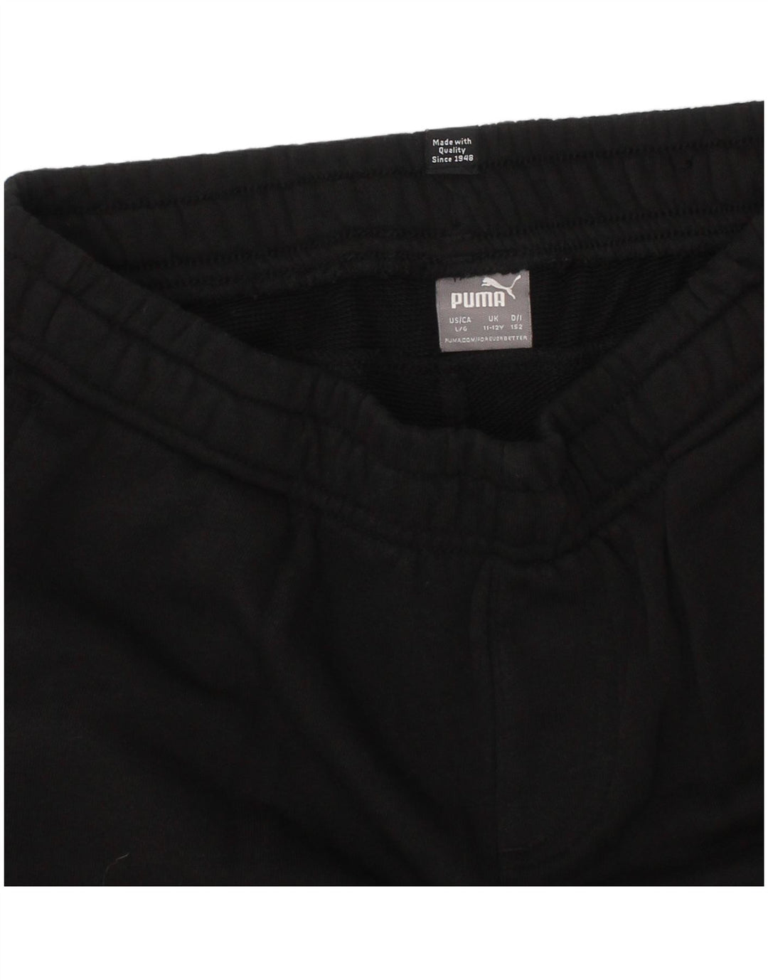 Puma Boys Sports Shorts 11-12 år Sort