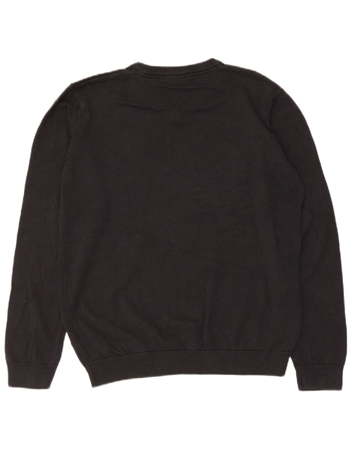 Marks & Spencer Boys V-hals sweater 15-16 år Sort bomuld