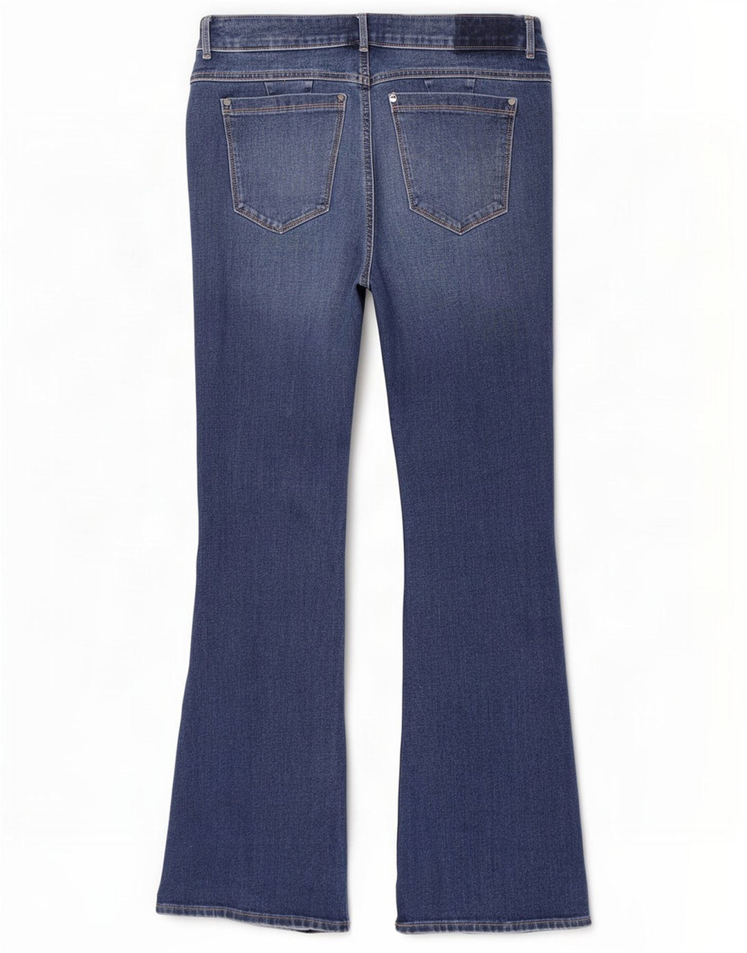 Marks & Spencer Womens Magic Slim Flared Jeans UK 14 Large W30 L30 Blue