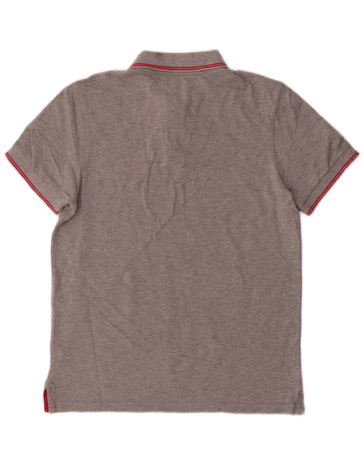 Joules Herre Slim Fit Polo Shirt Medium Grey Bomuld