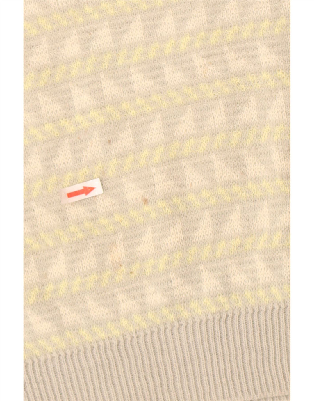 James Dillon herrevest tanktop mellemgrå geometrisk akryl