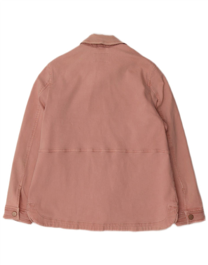 Joules Dame denimjakke UK 12 Medium Pink Bomuld