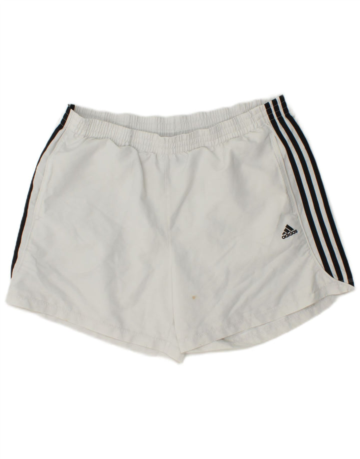 ADIDAS Mens Sport Shorts XL  White Polyester