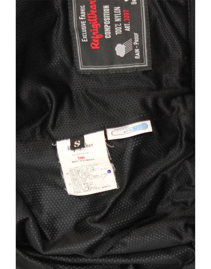 Refrigiwear Regnjakke til mænd UK 36 Small Navy Blue Colourblock Polyamid