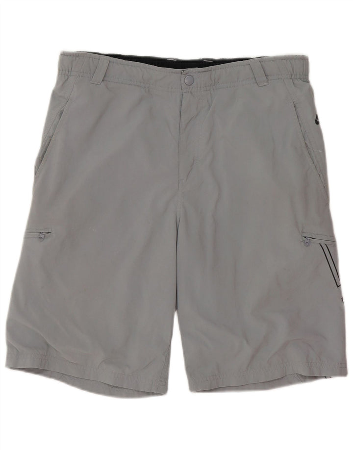 Nike Cargo Shorts til mænd Small W30 Grå polyester