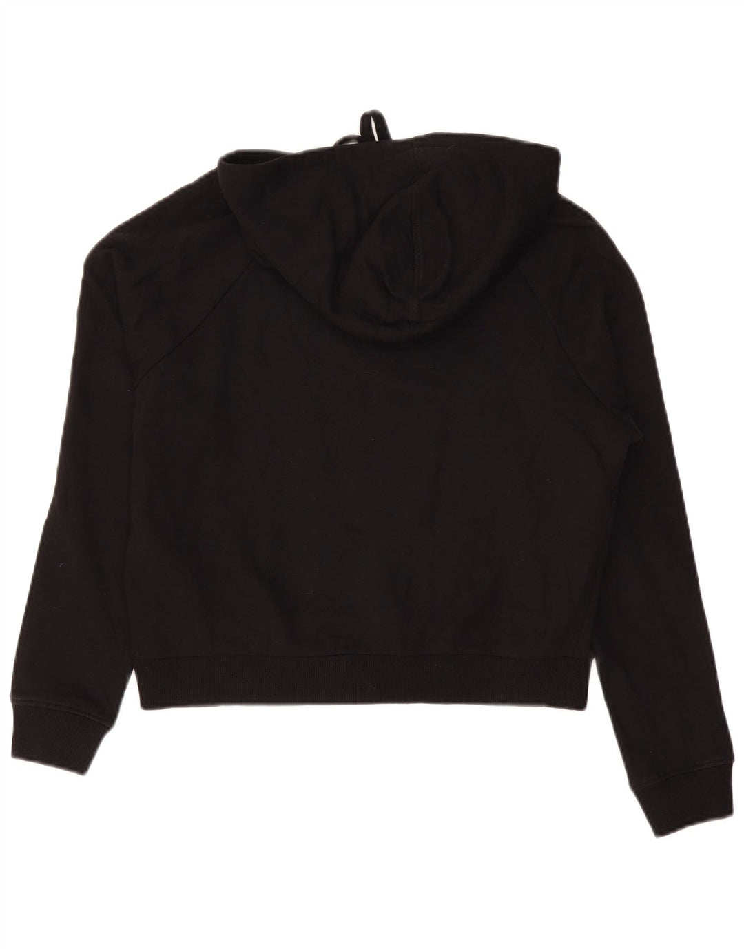 Vans Dame Oversized grafisk hættetrøje Jumper UK 10 Small Black Bomuld