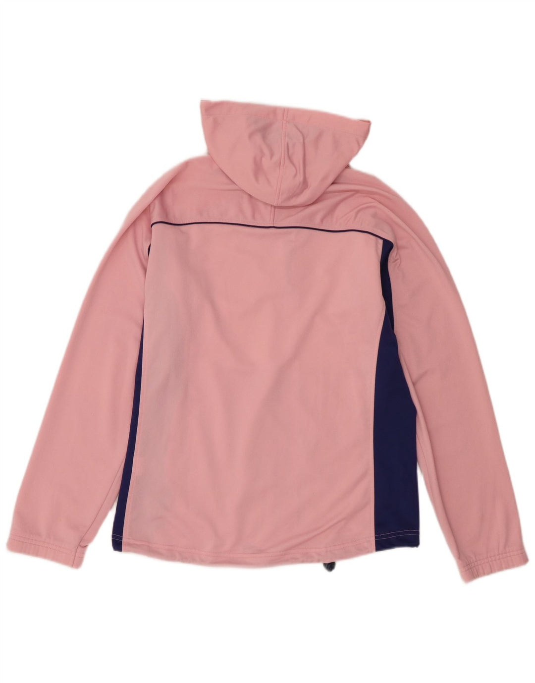 Asics Tøjjakke med hætte til kvinder, UK 14 Medium Pink Colourblock
