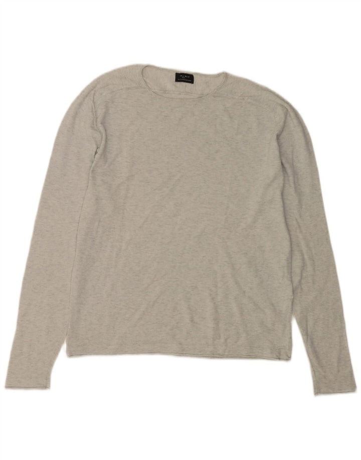 Zara Herre Top Langærmet XL Grå