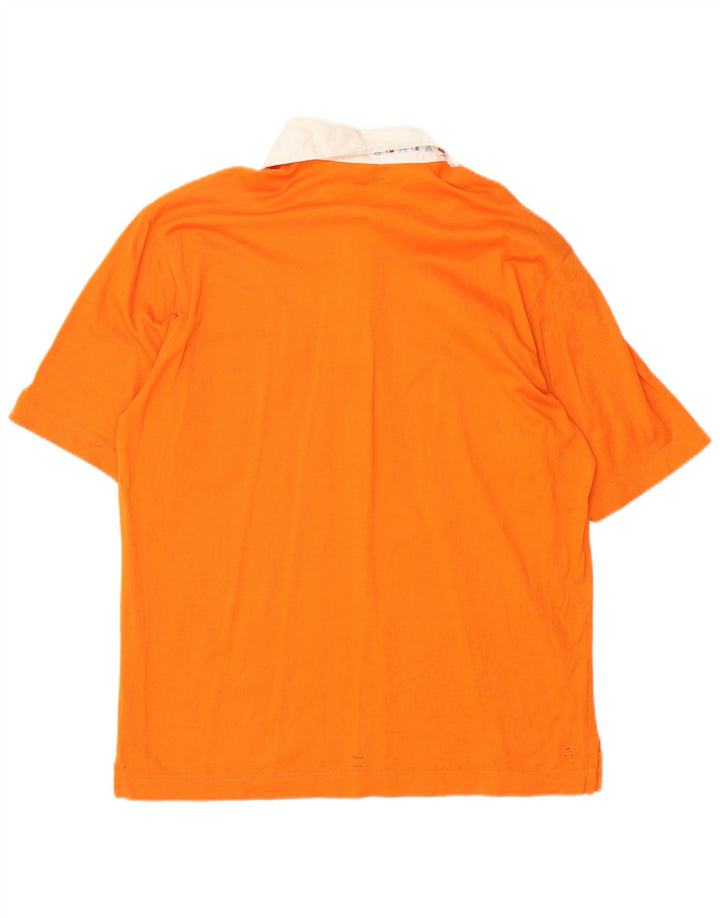 PAUL & SHARK Rugby poloshirt til mænd Medium Orange