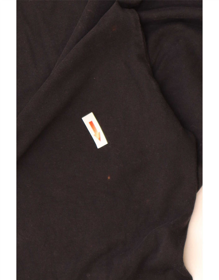 Puma Herre T-Shirt Top Medium Sort Bomuld