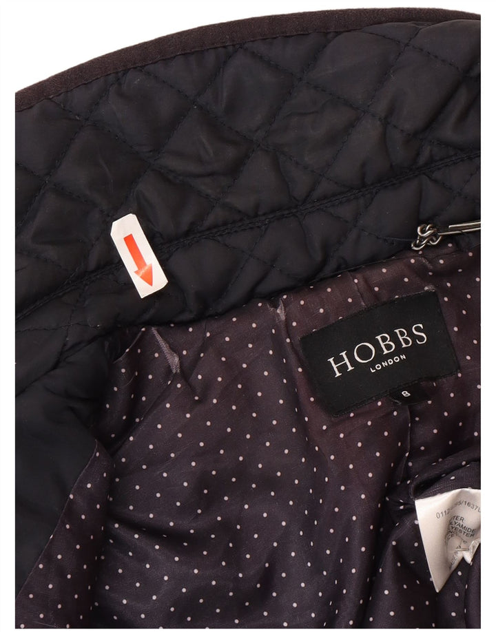 Hobbs Quiltet jakke til kvinder UK 8 Lille marineblå polyamid