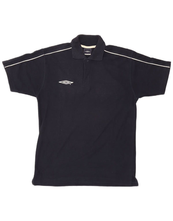 UMBRO Poloshirt til mænd Medium Navyblå Bomuld