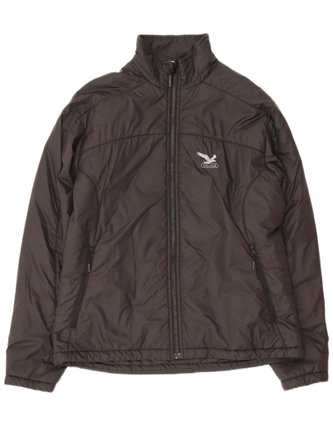SALEWA Herre Liner Polstret Jakke EU 48 Medium Sort Polyamid Sports