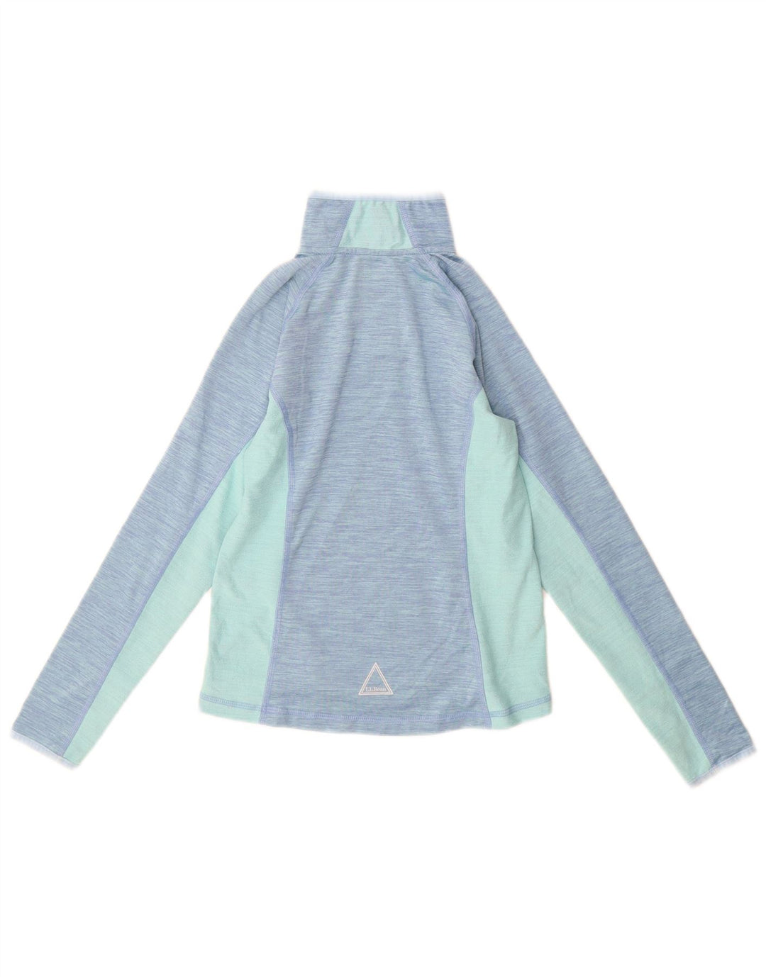 L.L.Bean Girls Pullover Træningsdragt Top 7-8 år Lille blå farveblok