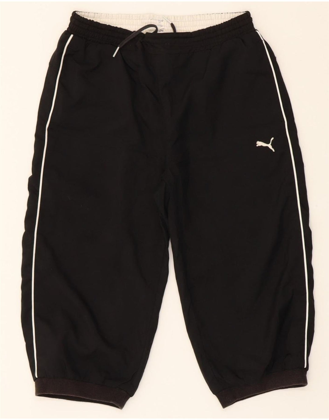 PUMA Boys Bermuda Sport Shorts 11-12 Years  Black Polyester Vintage Puma and Second-Hand Puma from Messina Hembry 