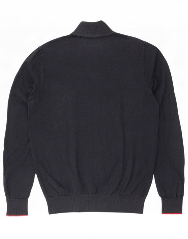 Timberland Herre lynlås-hals sweater lille marineblå bomuld