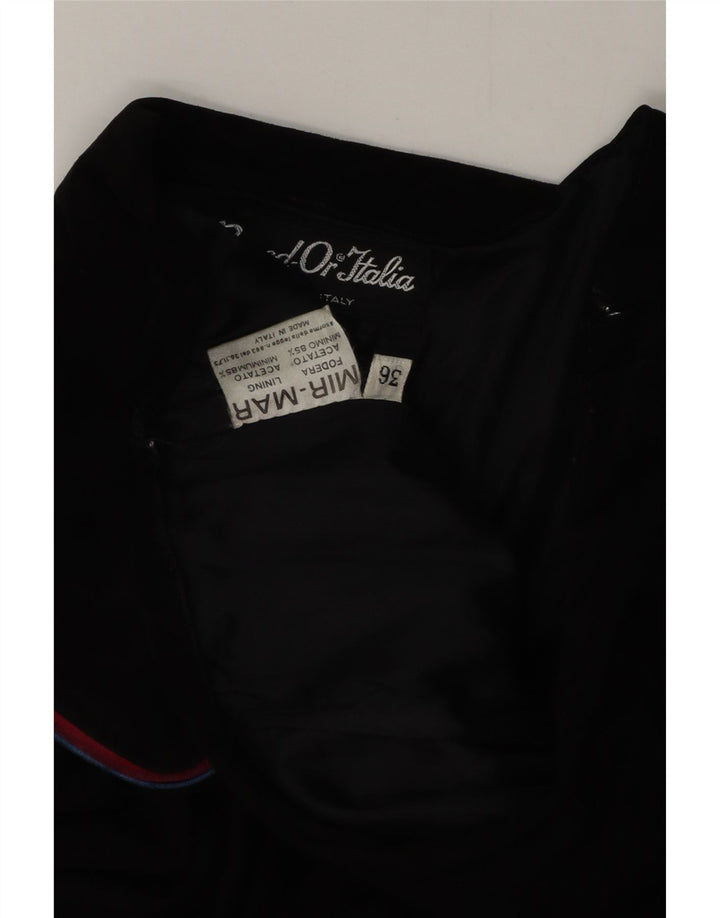 BEGED-OR Womens A-Line Skirt EU 36 Small W30  Black Acetate