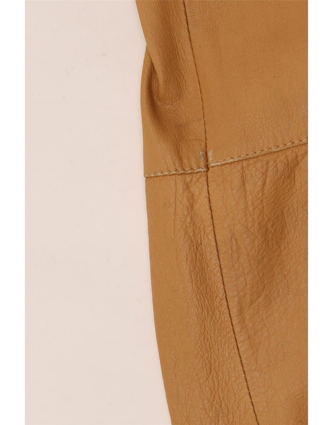 Essebi Herre Bomber Læderjakke IT 56 3XL Beige Læder