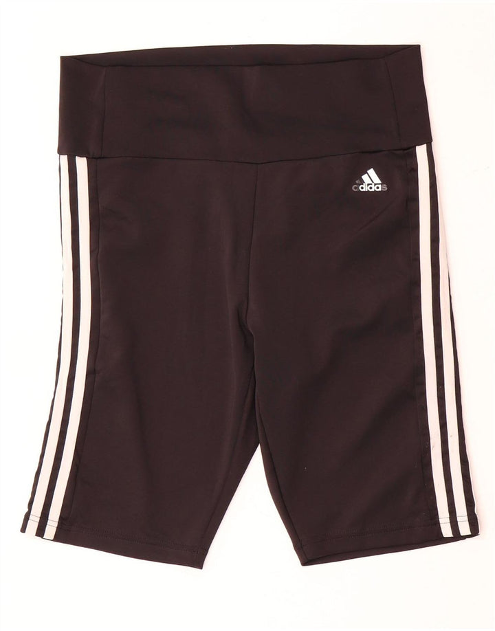 Adidas Aeroready Sportsshorts til kvinder UK 12/14 Medium Black Polyester