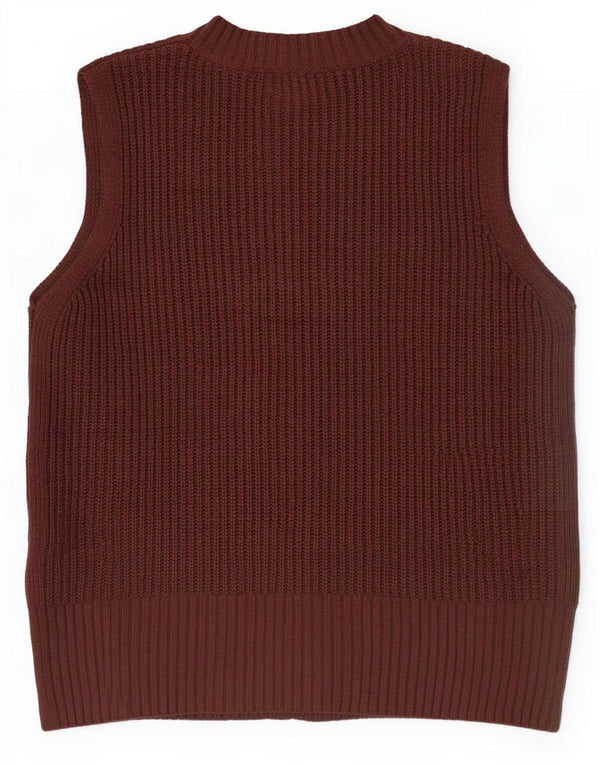 Marks & Spencer Herrevest Tank Top Medium Brun Polyester