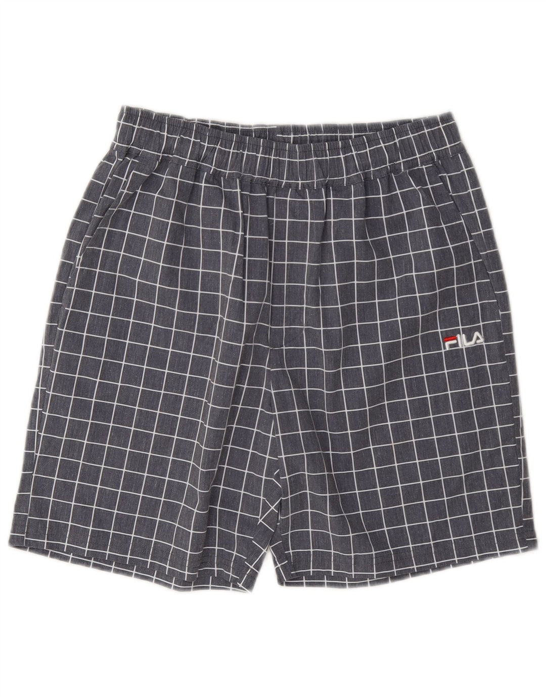 Fila Sportshorts til mænd XS Grå ternet polyester