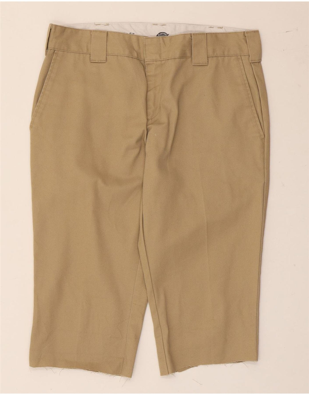 Dickies Herre Slim Chino Shorts W31 Medium Beige Polyester
