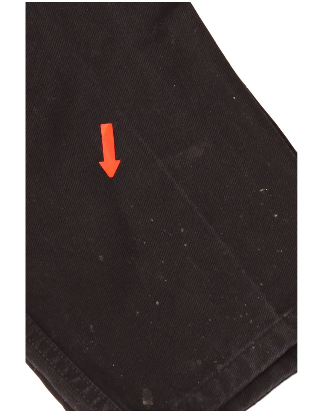 Levi's Straight Chino-bukser til mænd W32 L27 sort bomuld