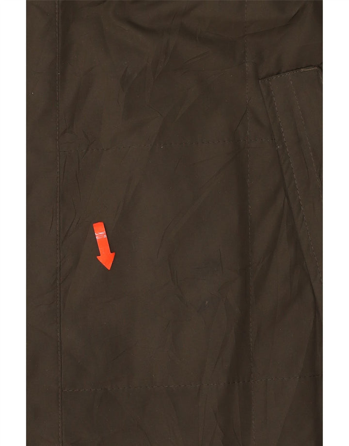 NAUTICA Mens Bomber Jacket UK 40 Large Brown Polyester Vintage Nautica and Second-Hand Nautica from Messina Hembry 